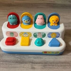 Colorful Animal Pop-Up Toy